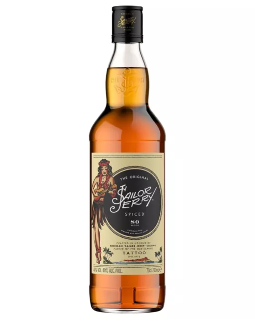 Sailor Jerry Spiced Rum 700mL Bottle