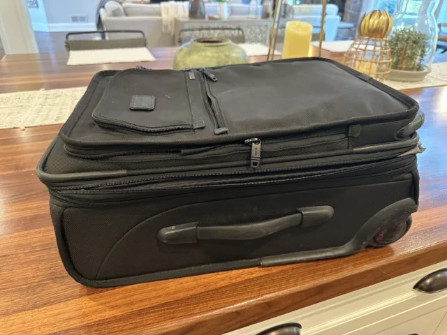 Tumi Expandable Alpha Ballistic 2wheeled 20” Carry On Luggage Suitcase - 22016DH