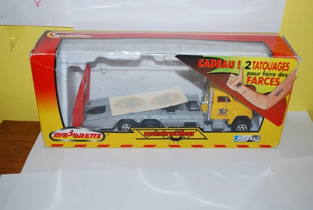 Majorette Super Movers 3071 Camion Volvo Porte Auto Gefco Série 3000