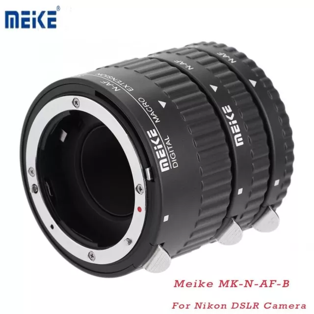 Meike Nikon Automatik Zwischenringe 12/20/36mm für Makrofotographie - MK-N-AF-B