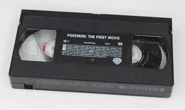 POKÉMON THE FIRST Movie (VHS, 1999) Tape Only £9.63 - PicClick UK