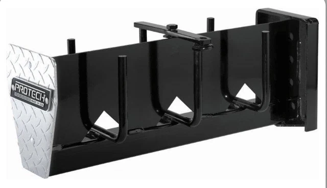 ProTech 12-Hole Base Frame-Mount Chain Hanger; No Cover; Center Lock Bar