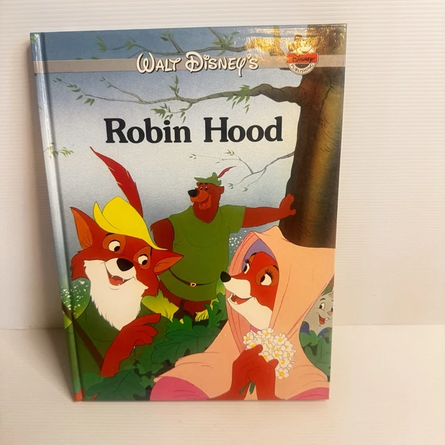 WALT DISNEYS ROBIN Hood 1988 Hardcover Book $29.99 - PicClick AU