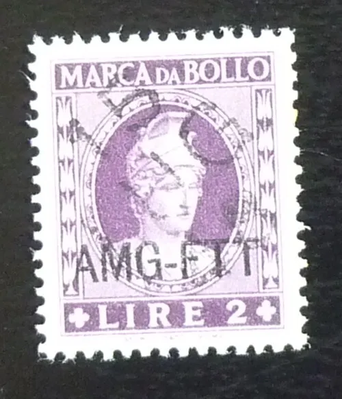 Italy Trieste AMG - FTT Revenue Stamp US 4