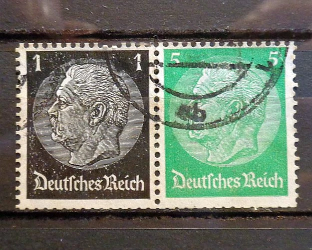 Deutsches Reich Nr. W 71 gestempelt aus Einheitsgeberstreifen 1
