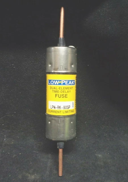 Neuf ~ Bussmann ~LPN-RK-90SP~ Bas Pic 90A Temps Retard Fusible ~600VAC