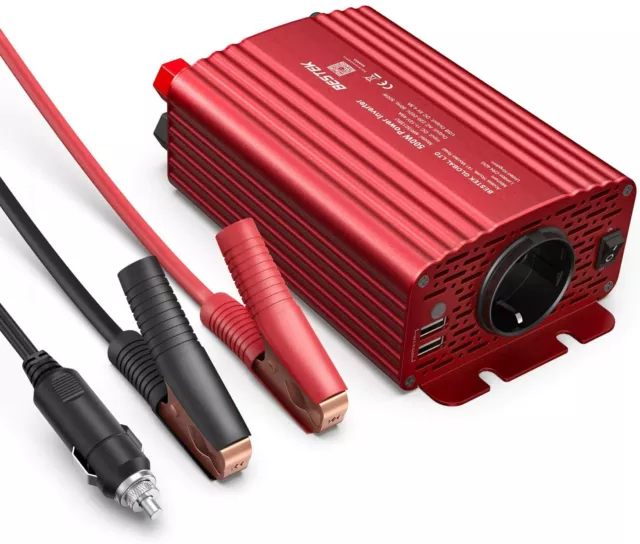 Convertisseur de tension 12V-150W avec prise allume-cigare