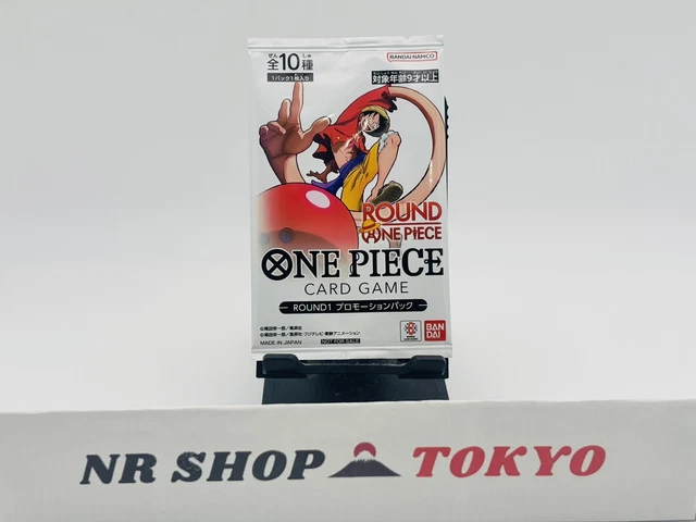 5 PACK ] ONE PIECE x ROUND 1 Promo One Piece Card Japanese $399.24