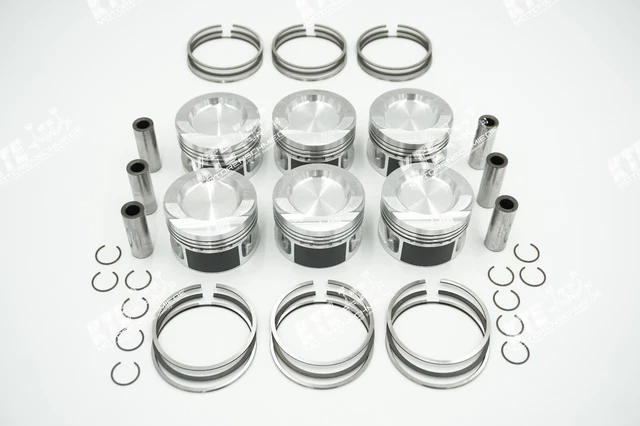 Brems Kolben MAHLE Kolbenringe 6er-Satz Für Audi VW 3,2l R32 - 84mm, AXJ AZZ AYT BDB BHE BDL BFH MAHLE 03074N0 022198151A