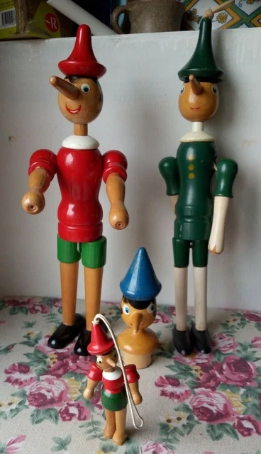 Figurine Marionnette Articulée En Bois - Pétain Guerre 1916 - Objet Rare WWI