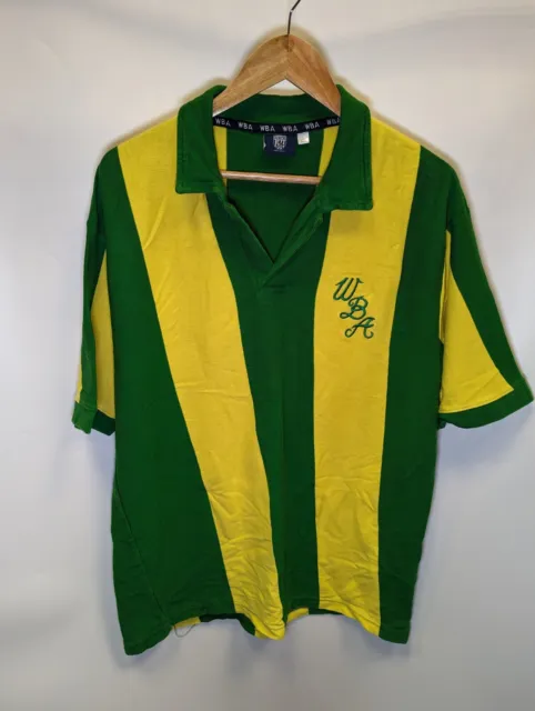 West Bromwich Albion Retro Replica Away Football Shirt 1978 Size XL
