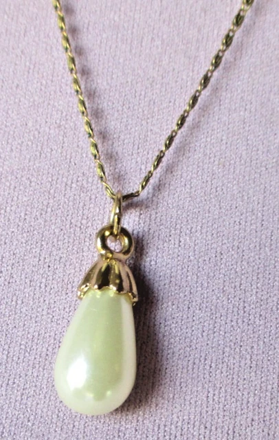 Pendentif Ancien Perle Goutte Argent Et Marcassite - Début 20ème Siècle (1900-1910)