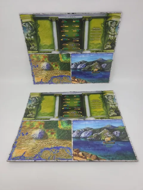 Age of Mythology The Board Game Replacement Pieces Parts Greek Game Boards