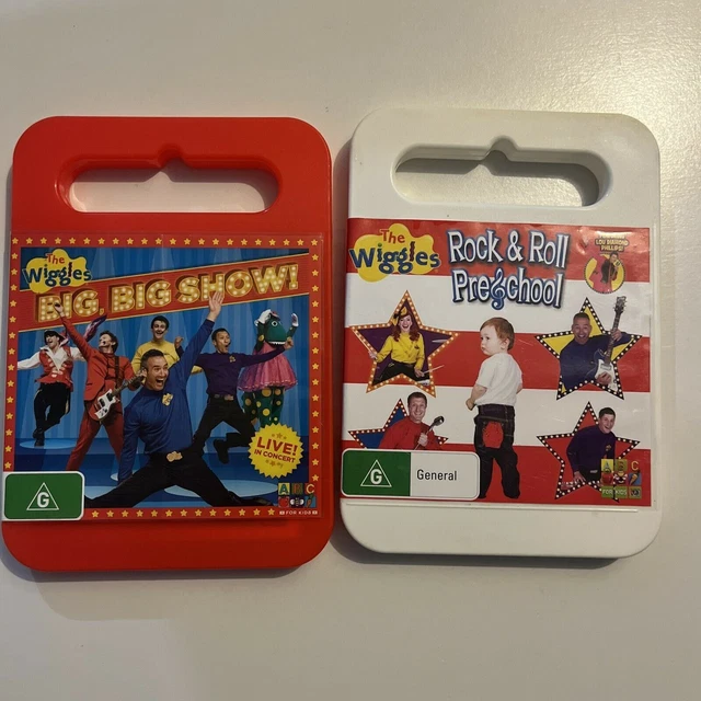 THE WIGGLES Rock & Roll Preschool / Big, Big Show! DVD Region 4 14.