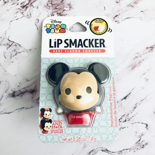 Disney Mickey Mouse Tsum Tsum Lip Smacker Lip Balm Marshmallow