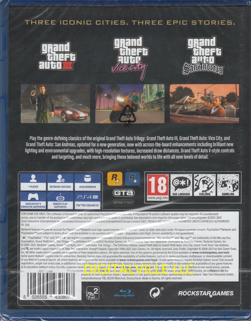 playstation gta trilogy