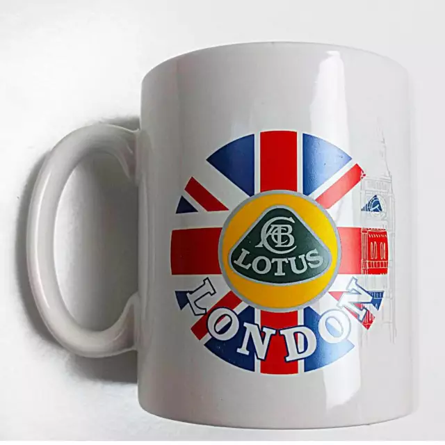 MUG LLM05 Durham Style LONDON FRsign Gift Lotus Cars Originals Sportscar FR