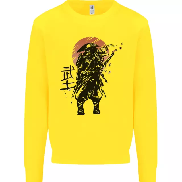 Felpa maglione Samurai Sun MMA Warrior da uomo 3