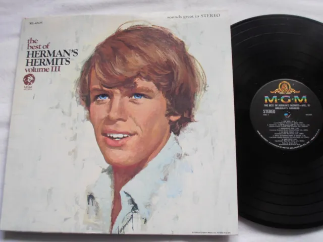 Herman's Hermits The Best Of Volume 3, MGM SE-4505, Platte und Cover neuwertig