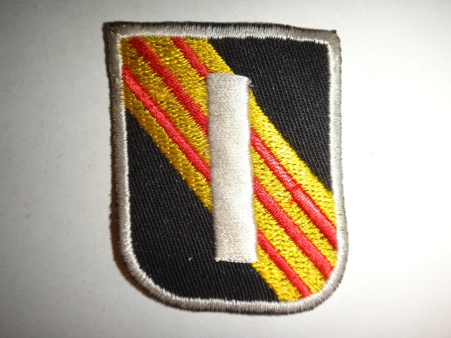 VIETNAM WAR US 5th Special Forces Group 1st LIEUTENANT Rank Beret Patch ...
