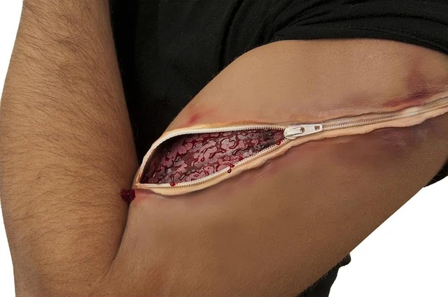 Zip It Large Costume Prosthetic
