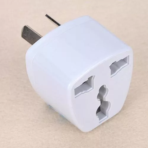 2pcs High Quality UK/US/EU Universal to AU AUS Power Plug Adapter Travel 3 pin