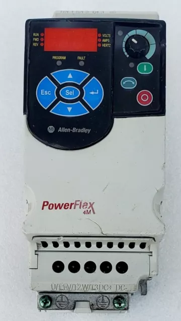 Allen Bradley 22F-A2P5N103 Powerflex 4M Vfd, 0.5Hp Ac Drive