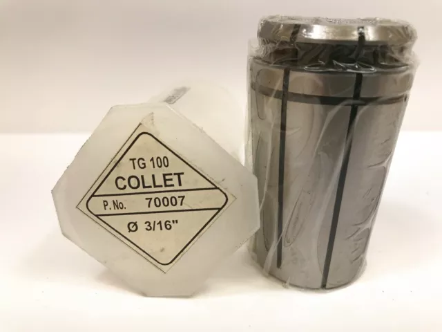 CENTAUR TG 100 3/16" Dia. 70007 New Collet 1pc
