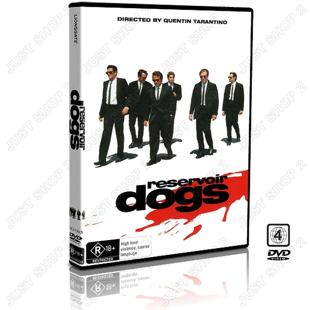RESERVOIR DOGS DVD Quentin Tarantino Movie Tim Roth Brand