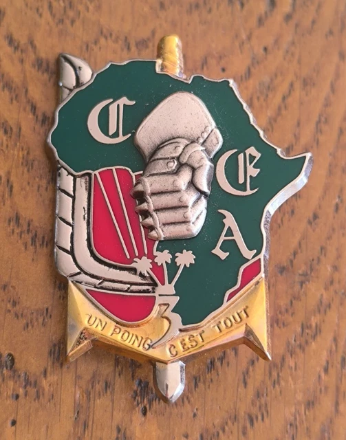 Insigne de la 3ème compagnie du 3ème régiment étranger d'infanterie (3ème REI) - Insignes - Pucelles - Fourragères (14571339