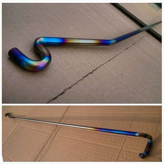 Toyota AE86 Titanium Bonnet Hood Prop Bar, Rare, JDM, Corolla, Hachiroku, 4AGE