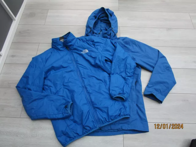 Giacca Impermeabile The North Face Uomo Evolve 3in1 Triclimate Blu Hyvent M