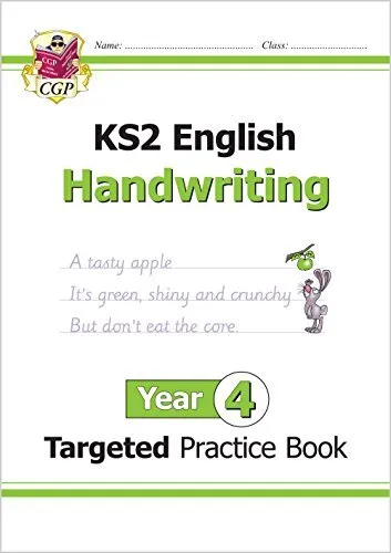 KS2 English Targeted Practice Book: Handwriting - Year 4 (CGP KS2 English), CGP