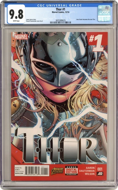 Thor 1A Dauterman CGC 9.8 2014 3870389025 Jane Foster as Thor