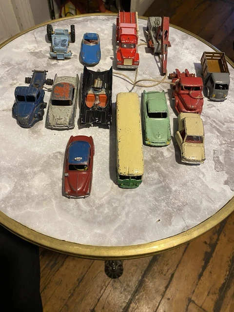 Lot De Pièces Détachées Dinky Et Solido - Jouets Mécaniques - Occasion