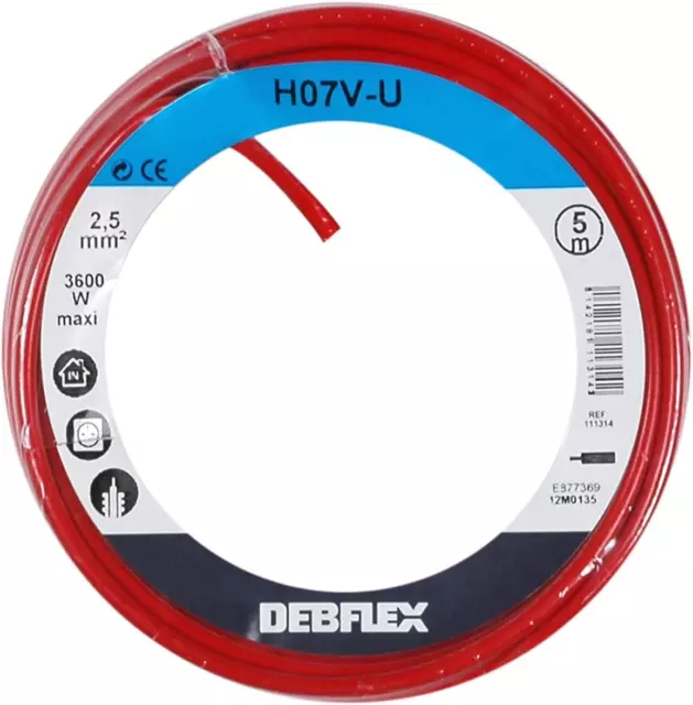 Bobinot De Câble - Bobine De Fils Électrique - Câble Électrique - 5 Mètres