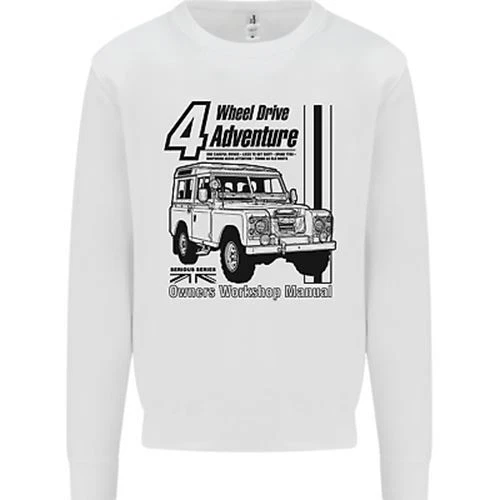 4 Ruota Drive Adventure 4X4 Off Road Bambini Felpa Maglione