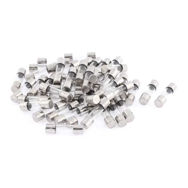 250V 1,6AL rapide rapide coup Tube de verre Fusibles 5mm x 20mm Lot de 50