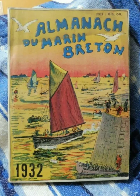 ALMANACH DU MARIN BRETON 1932 marine maritime bretagne