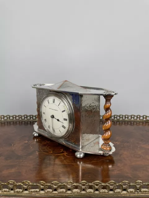 A. E Jones Mantle Clock Retailed By Mappin & Webb c1920 3