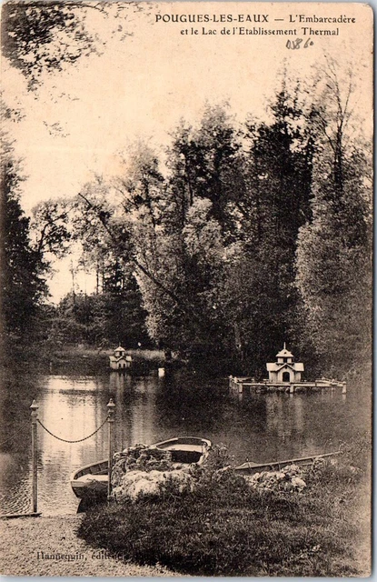 58 POUGUES LES EAUX - piercadere du lac de l'ets thermal
