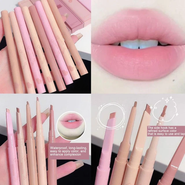 Smooth Lip Liner Pen Auto Rotate Wasserdichter dauerhafter für Lippenstiftstift