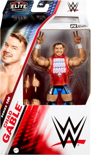 WWE Battle Pack - Chad Gable E Shelton Benjamin, Action Figure 15 Cm Con True FX, Playset GBN55 - 3
