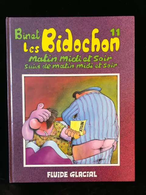 ¤ BD - BINET - LES BIDOCHON 11 - Matin, Midi et Soir - éd. Fluide Glacial