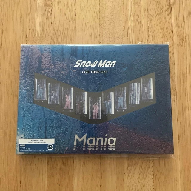 SNOW MAN LIVE TOUR 2021 Mania Blu-ray Japan 2-disc Used, Live