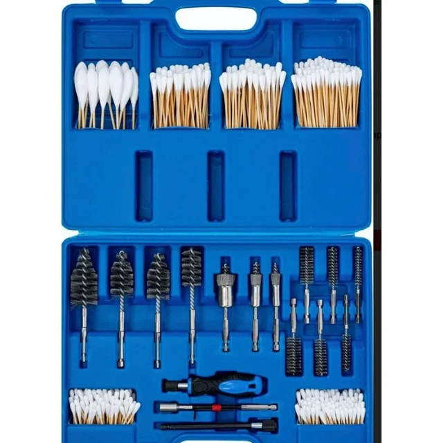 Kit Nettoyage Arme à Feu 10 Pièces – Pour .22 Cal Et 5.56 Mm – Tige Nylon – OAREA