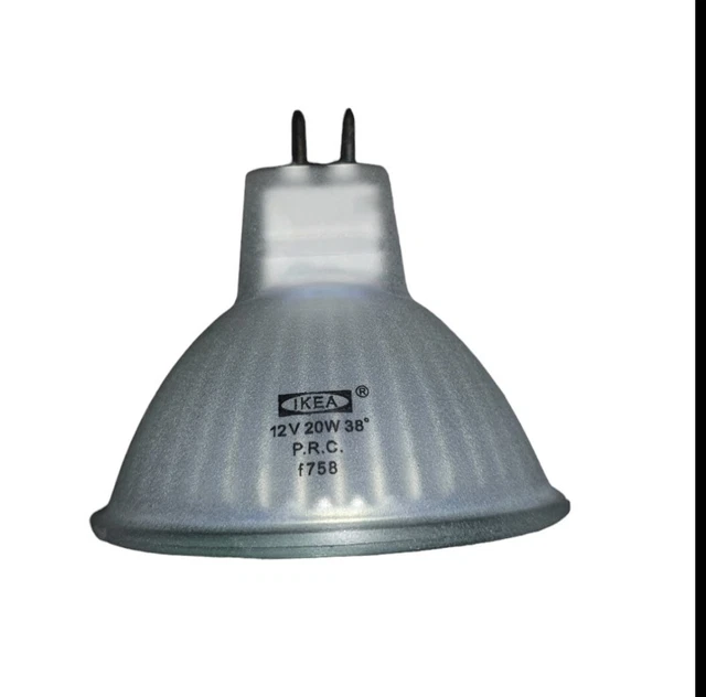 IKEA LOT De 5 Ampoules Spot MR16 FROSTED 12V 20W 38° EUR 35,00