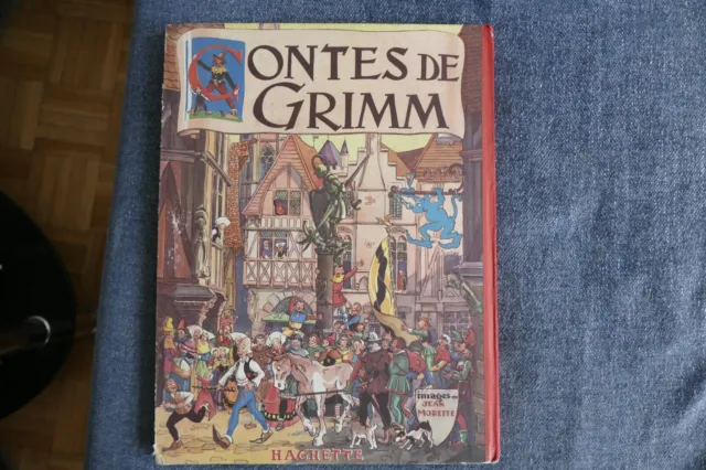 Contes De Grimm Images Jean Morette  1950 Tres Bon Etat