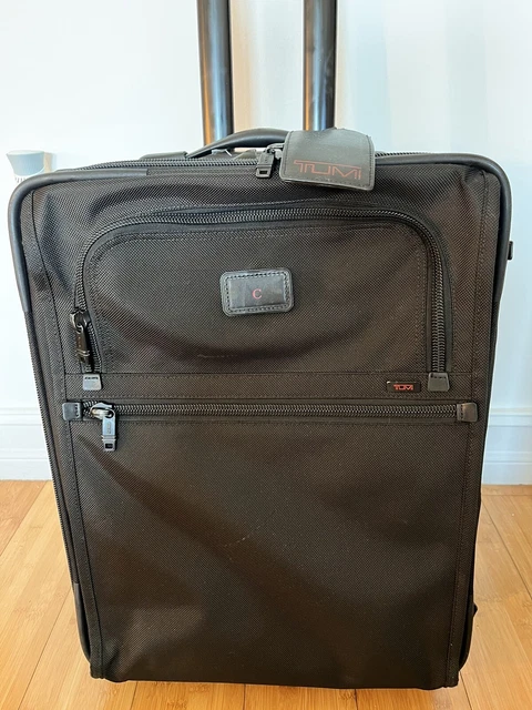 Tumi Alpha Continental Carry-On Expandable Black 22021DH Luggage Suitcase 21" 2w 3