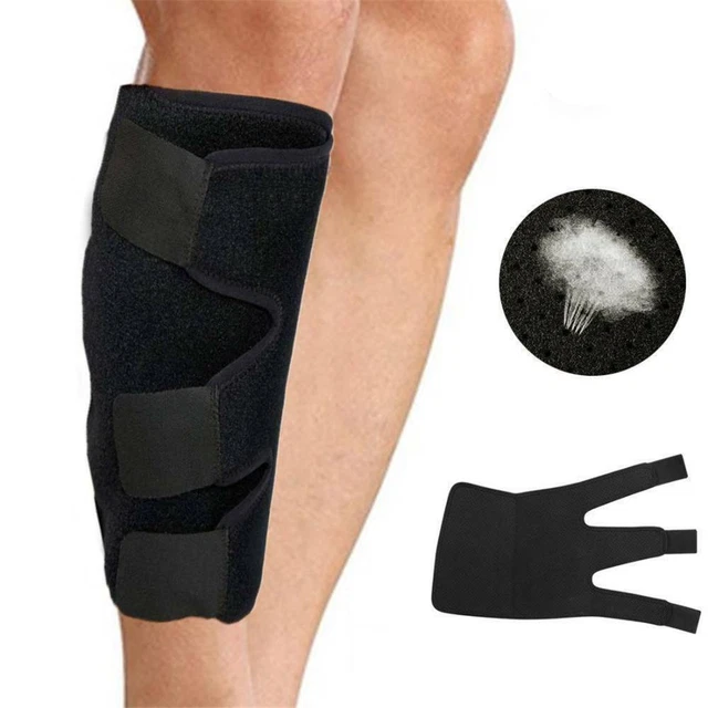 MUSCLE INJURY PROTECTION Calf Support Leg Brace Compression Wrap Shin